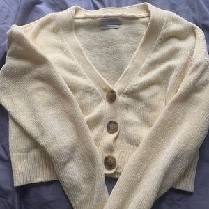 Yellow Urban Outfitters Top w/buttons